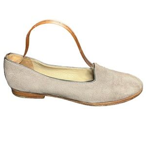 Johnston & Murphy Taupe/Silver Flats- Size 9M